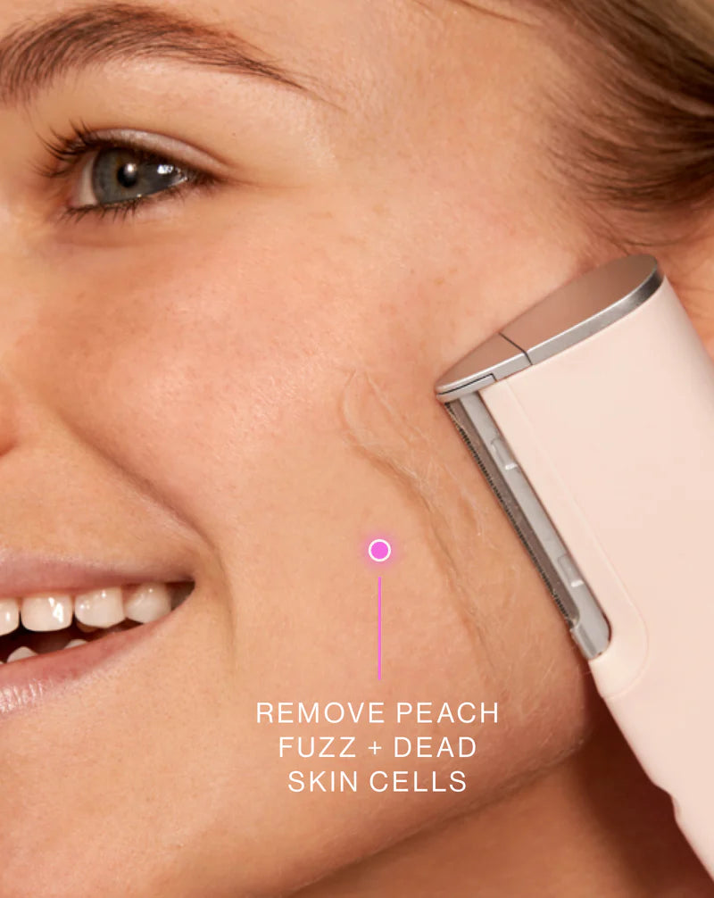 Sonic dermaplaning detail