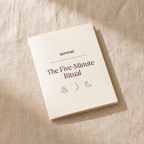Somnei Ritual Quick-Start Guide — The Five-Minute Ritual booklet