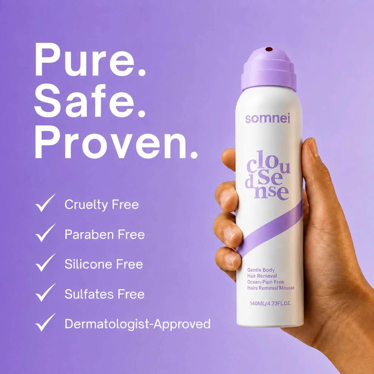 Body Blur Mousse™ Hair Removal Mousse Spray — view 2